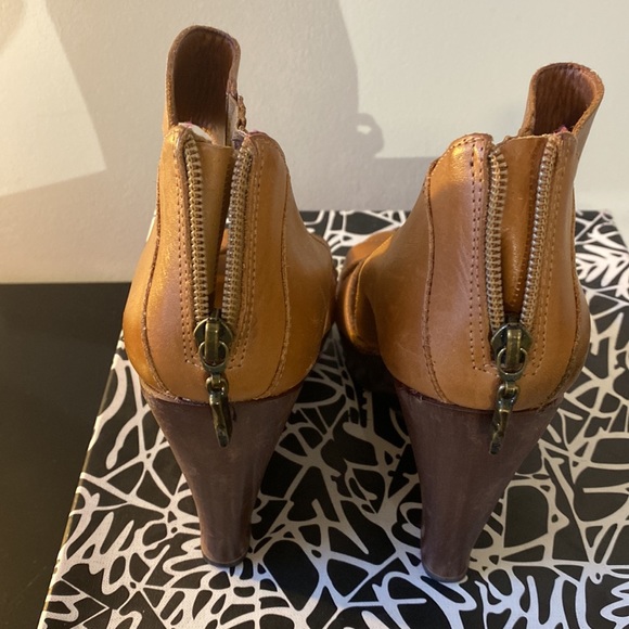 Pre-Owned Diane von Fürstenberg MUSE WEDGE PLATFORM  SANDAL - Picture 11 of 12